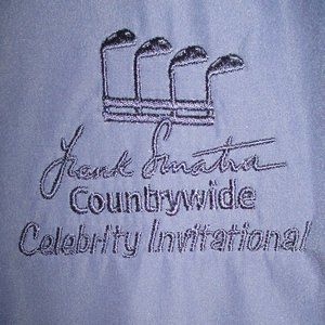 Monterey Club Mens S/S "Frank Sinatra Celebrity Invitational" Golf Windshirt - L